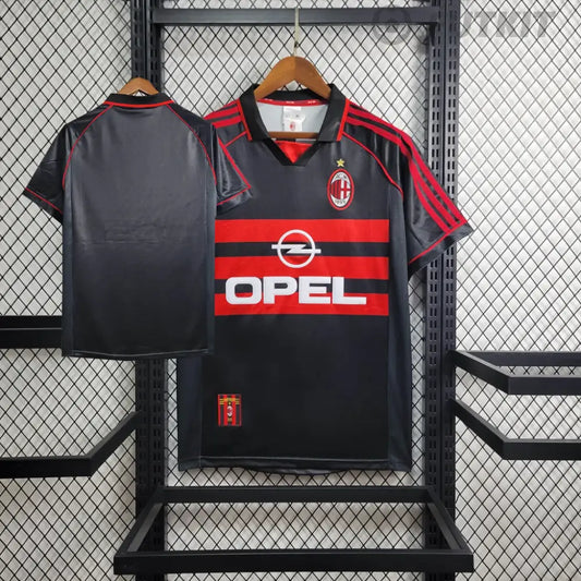 Retro 1998/99 Ac Milan Away Shirt Clothing
