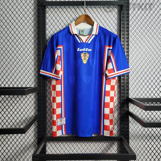 Retro 1998 Croatia Away Shirt Clothing