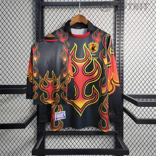 Retro 1998 Japan Goalkeeper Shirt Clothing