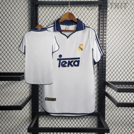 Retro 2000/01 Real Madrid Home Shirt Clothing