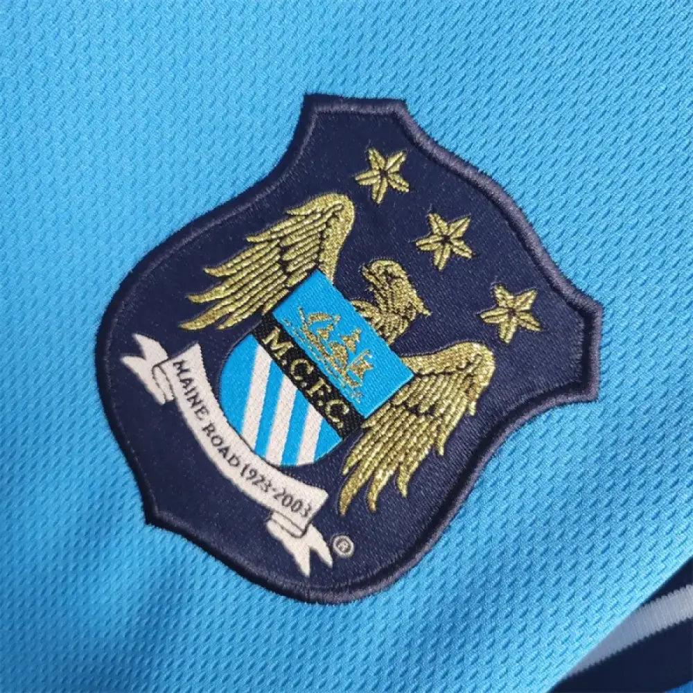 Retro 2001/02 Manchester City Home Shirt Clothing