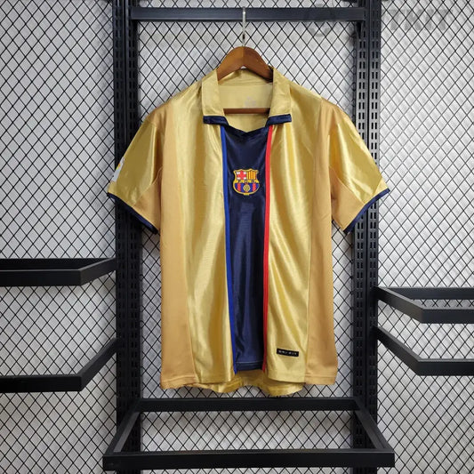 Retro 2002 Fc Barcelona Away Shirt Clothing