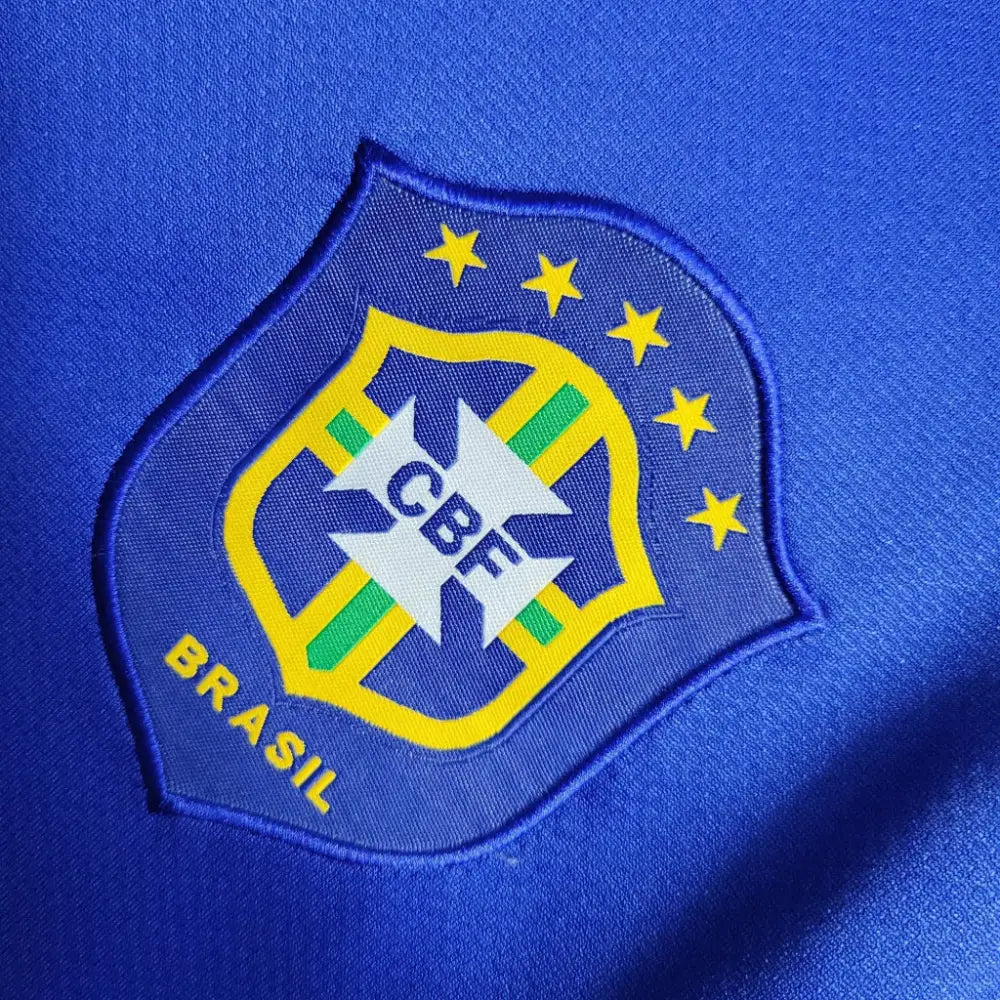 Retro 2006 Brazil Away Shirt Clothing