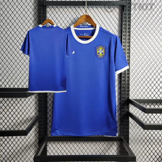 Retro 2006 Brazil Away Shirt Clothing