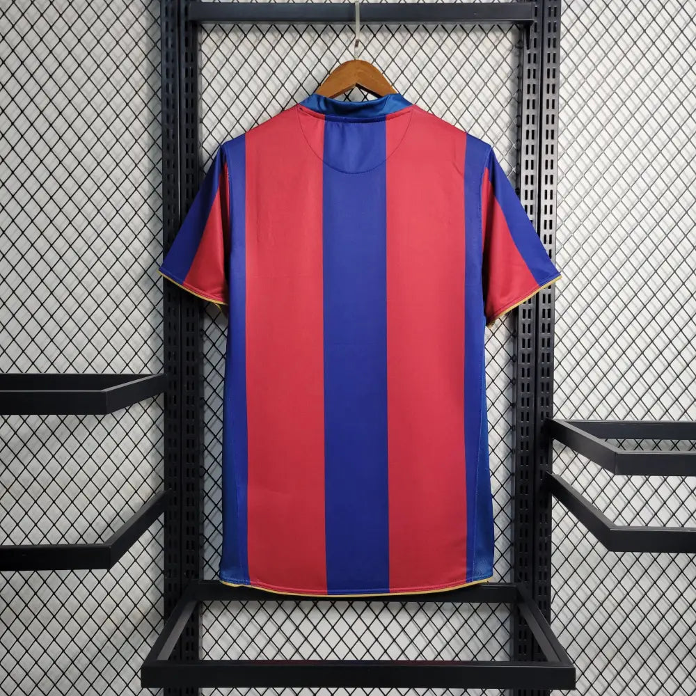 Retro 2007/08 Fc Barcelona Home Shirt Clothing