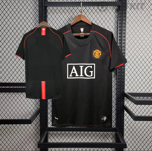 Retro 2007/08 Manchester United Away Shirt Clothing