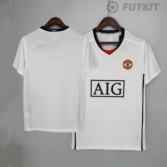 Retro 2008/09 Manchester United Away Shirt Clothing