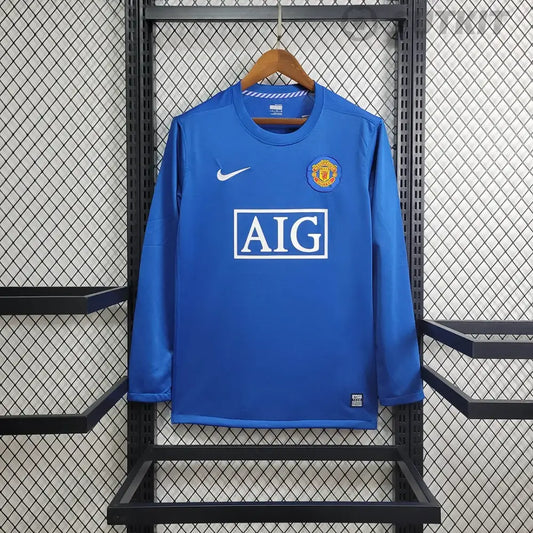 Retro 2008/09 Manchester United Away Shirt Long Sleeve Clothing