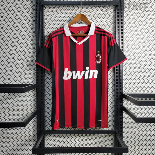 Retro 2011/12 Ac Milan Home Shirt Clothing