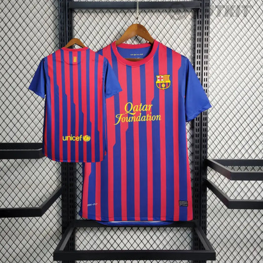 Retro 2011/12 Fc Barcelona Home Shirt Clothing