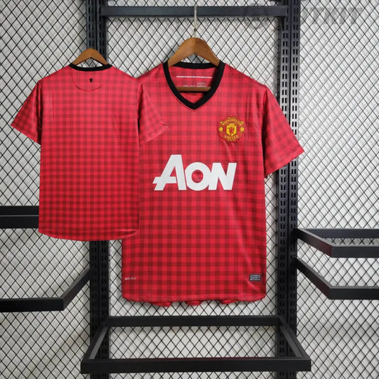 Retro 2012/13 Manchester United Home Shirt Clothing