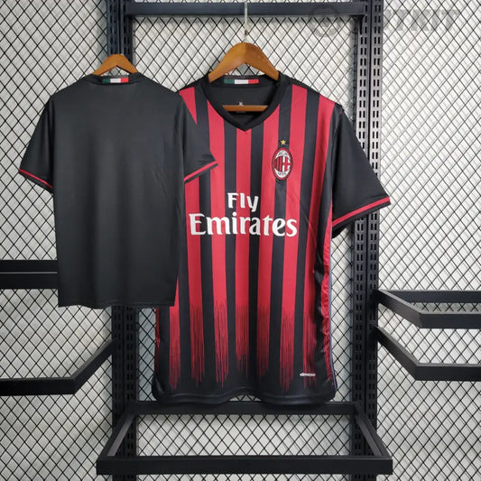 Retro 2016/17 Ac Milan Home Shirt Clothing
