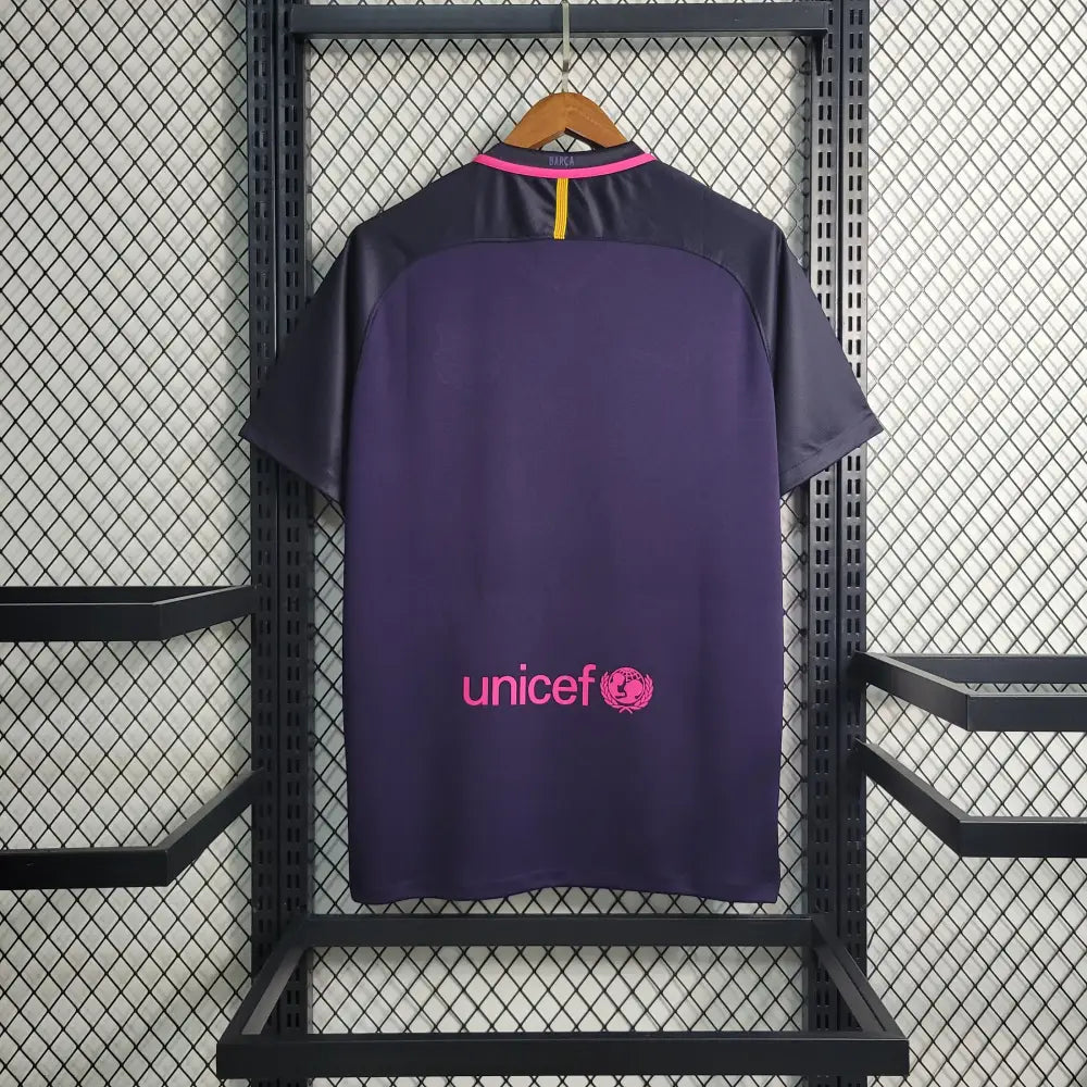 Retro 2016/17 Fc Barcelona Away Shirt Clothing