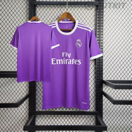 Retro 2016-2017 Real Madrid Away Shirt Clothing