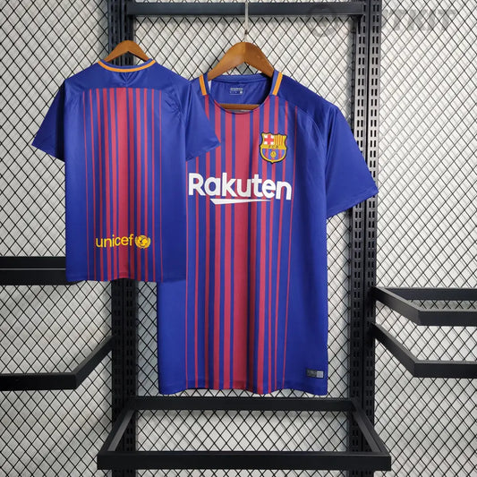 Retro 2017/18 Fc Barcelona Home Shirt Clothing