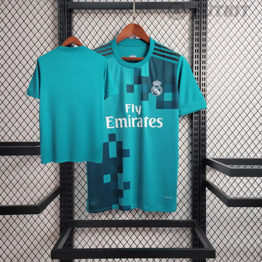 Retro 2017/2018 Real Madrid Third Shirt Clothing