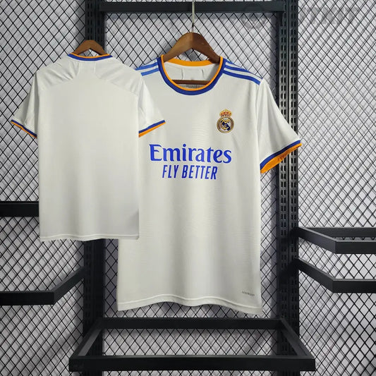 Retro 2021/22 Real Madrid Home Shirt Clothing