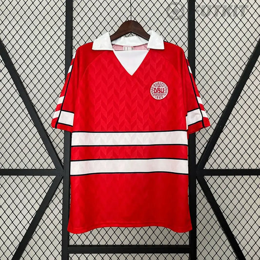Retro Denmark 1988 Home Shirt Clothing