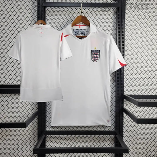Retro England 2006 Home Shirt Clothing