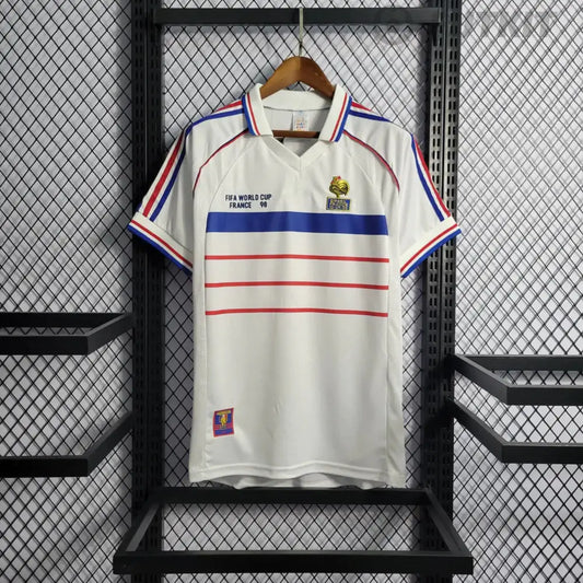 Retro France Away Shirt 1998 Clothing