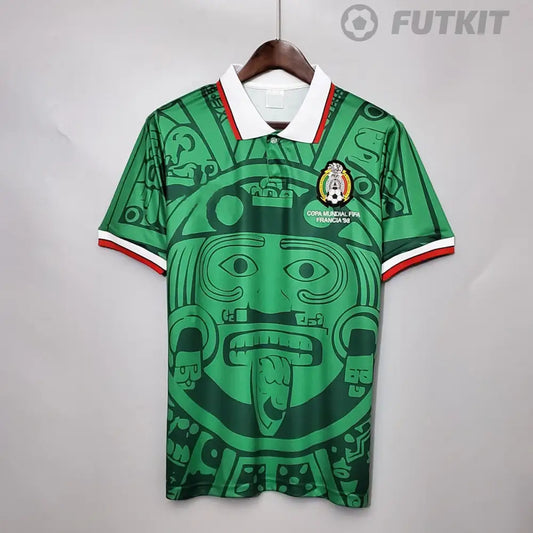 Retro Mexico Home Shirt 1998 Clothing