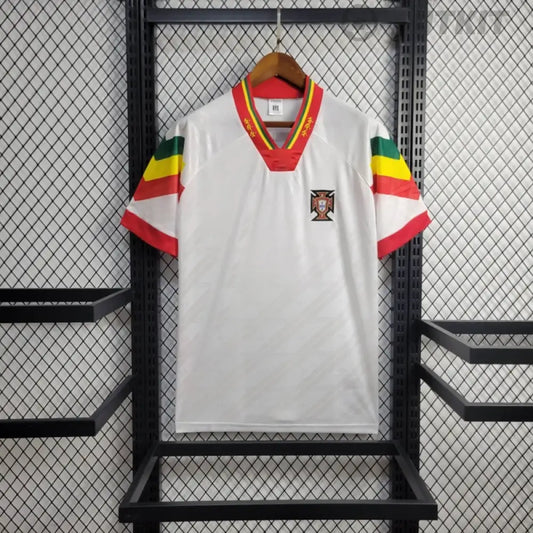 Retro Portugal Away Shirt 1992 Clothing