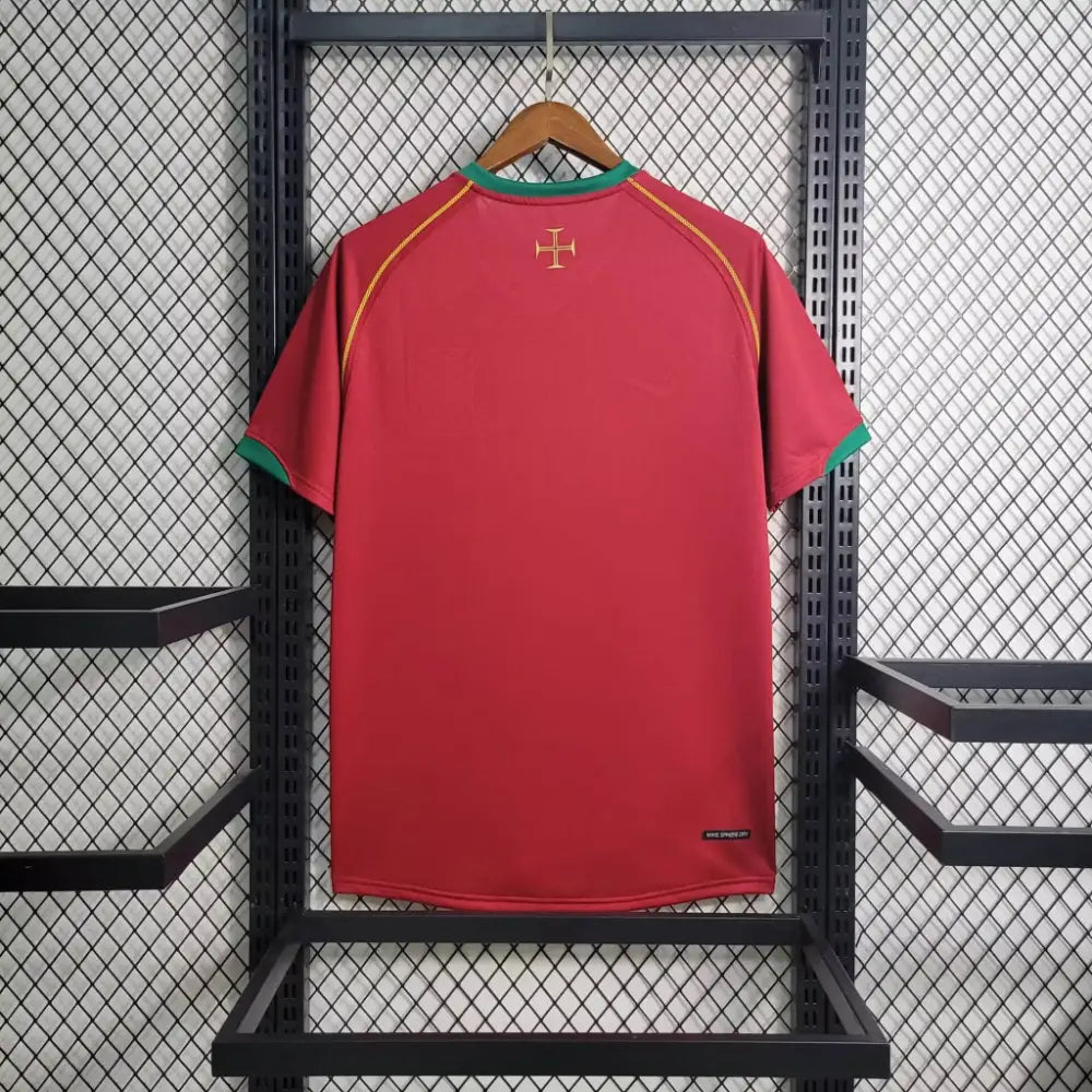Retro Portugal Home Shirt 2006 Clothing