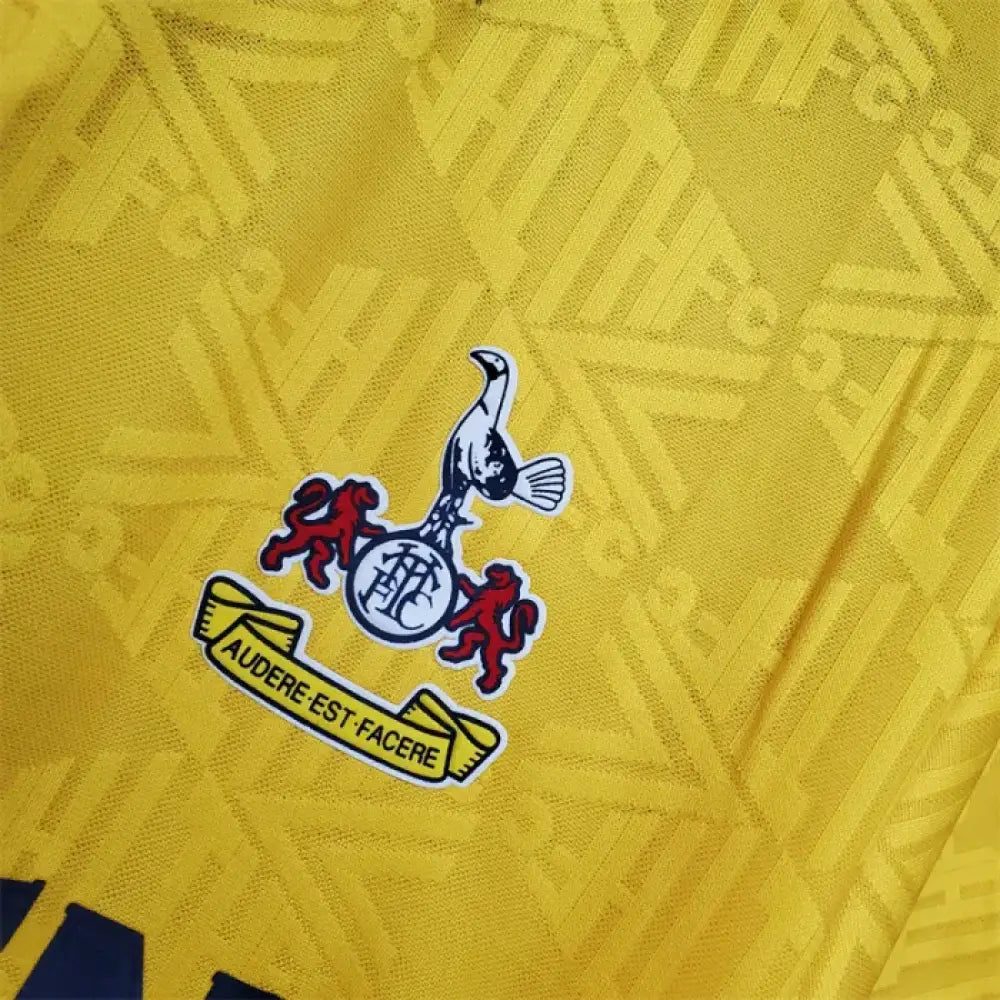 Retro Tottenham Hotspur 1992/94 Away Shirt Clothing