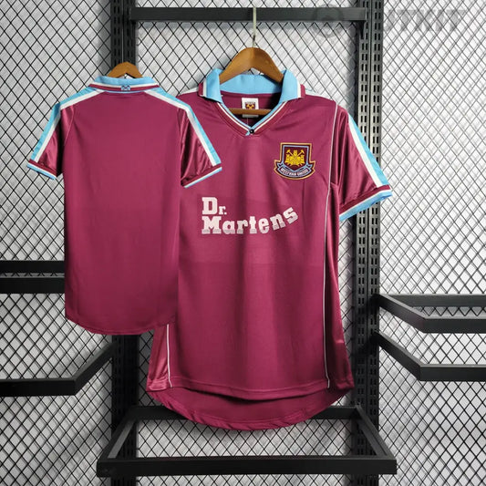 Retro West Ham United Home Shirt 1999/00 Clothing
